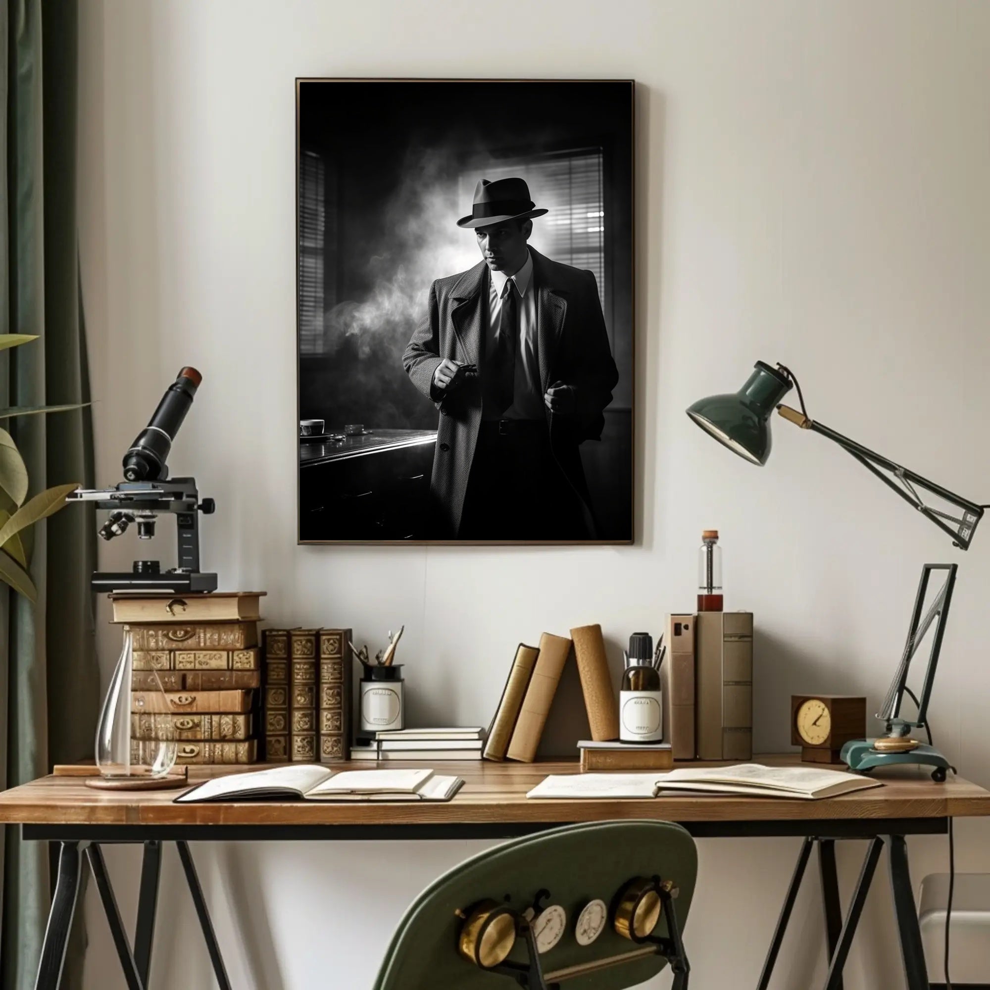 Noir Detective Poster