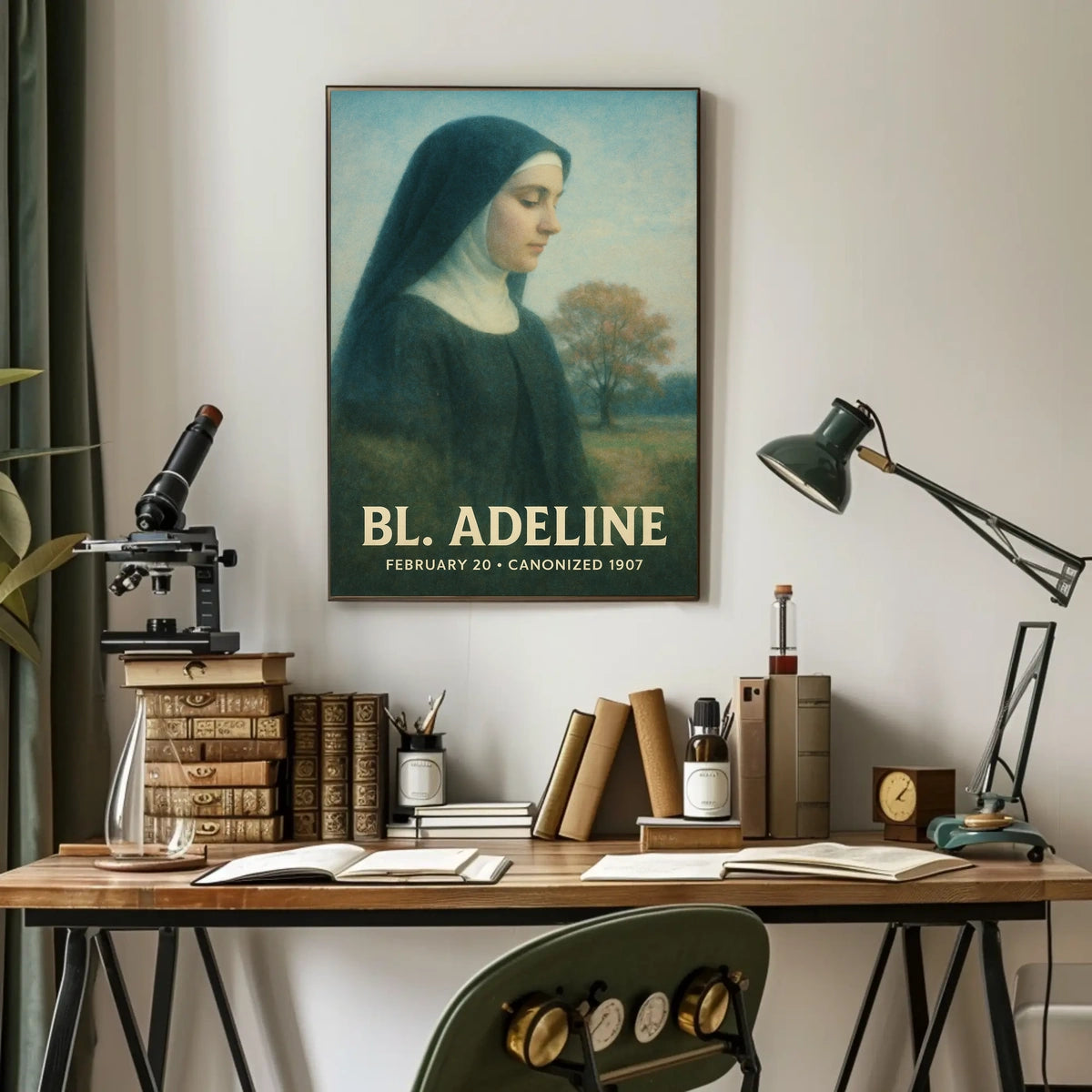 Bl. Adeline Canonized 1907 Poster