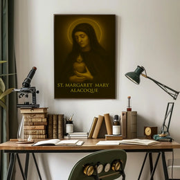 St. Margaret Mary Alacoque Poster