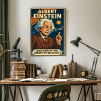 Einstein Relativity Inspirational Poster