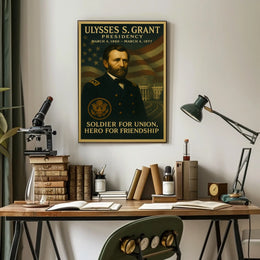 Ulysses S. Grant Presidential Historical Poster