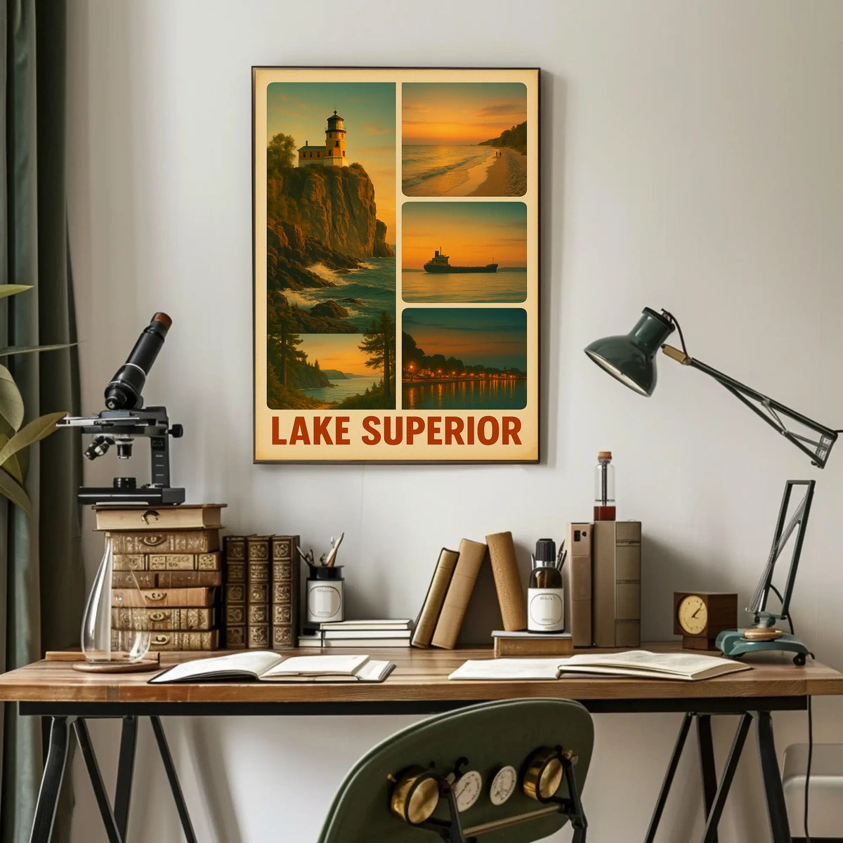 Lake Superior Scenic Views Poster