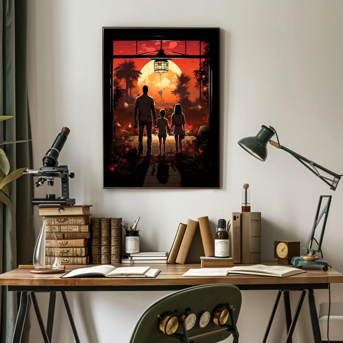 Sunset Journey Poster