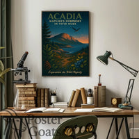 Experience the Wild with Acadia National Park Poster