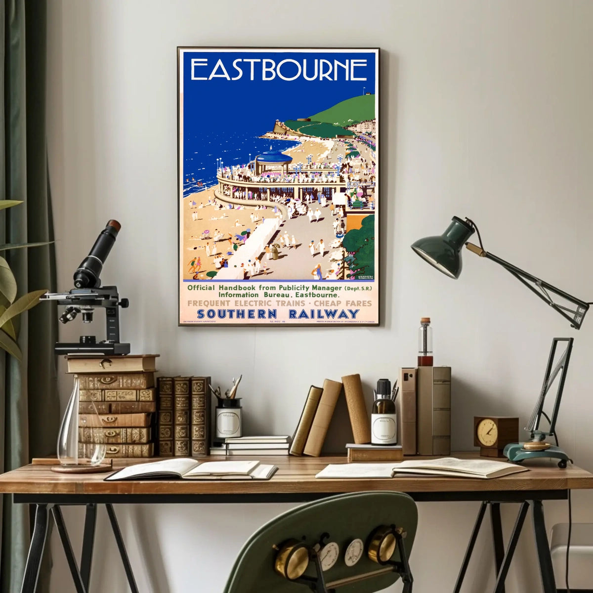 Eastbourne Southern Railway Promotion Poster