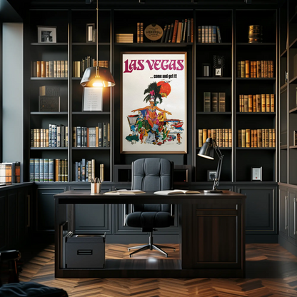 Las Vegas Come and Get It Travel Poster