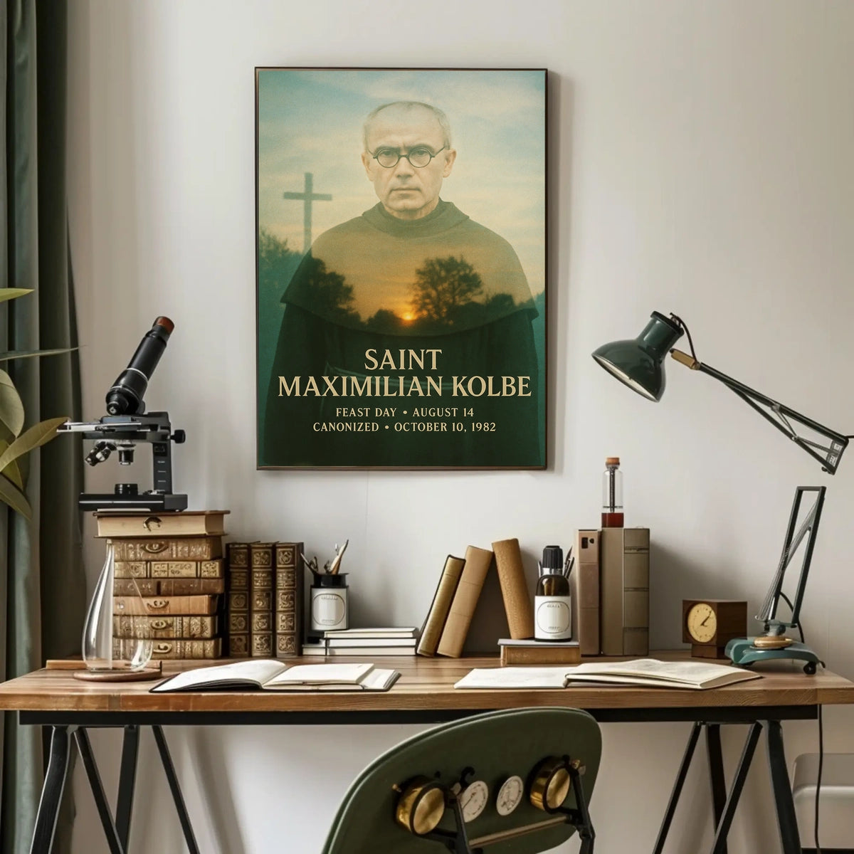 Saint Maximilian Kolbe Poster