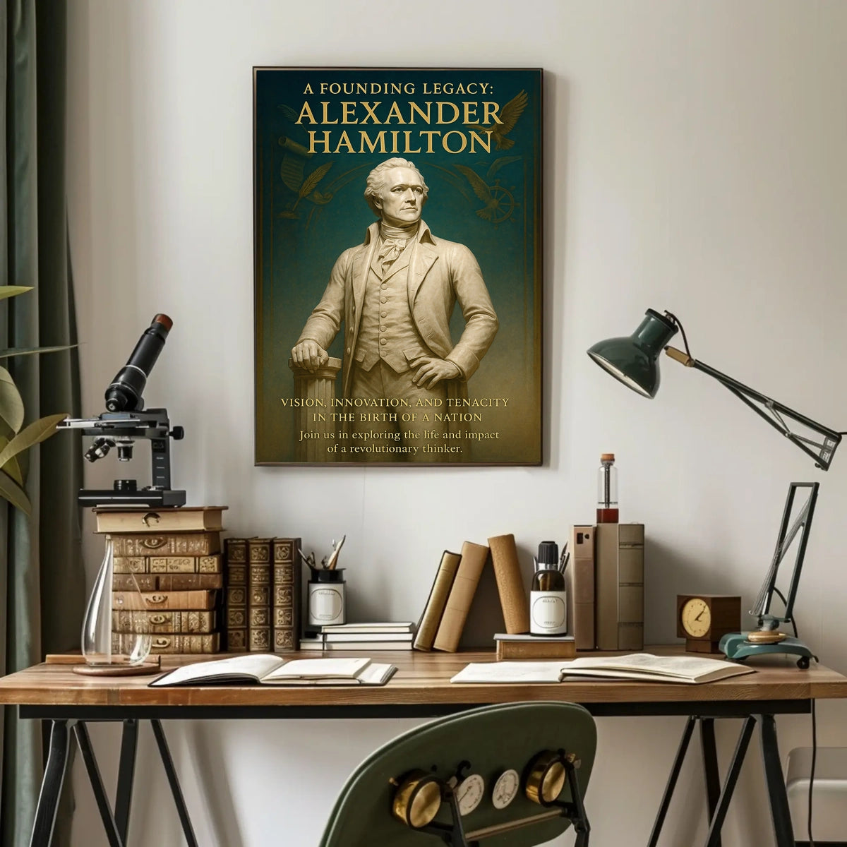 Alexander Hamilton A Founding Legacy Poster