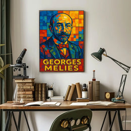 Georges Méliès A Vibrant Tribute Poster