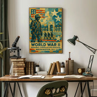 World War Ii Memorial Poster