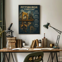 Pittsburgh Timeline Poster