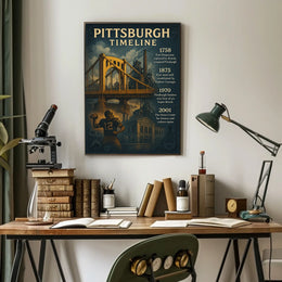 Pittsburgh Timeline Poster