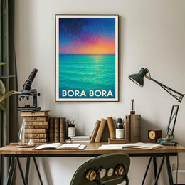 Bora Bora Tropical Paradise Poster