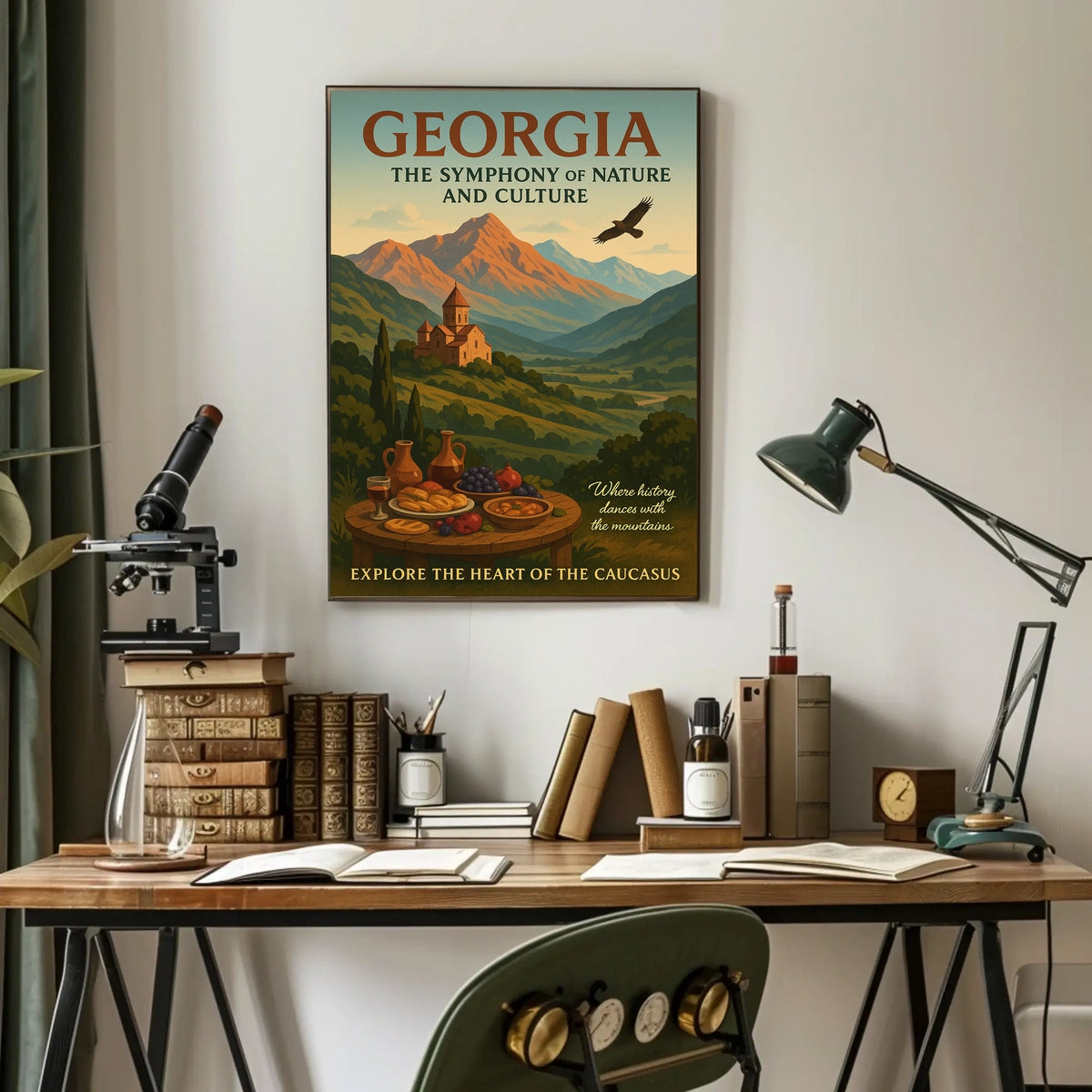 Georgia The Symphony Of Nature And Poster