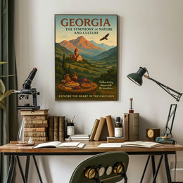 Georgia The Symphony Of Nature And Poster