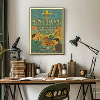 New Orleans The Heartbeat of Jazz Poster
