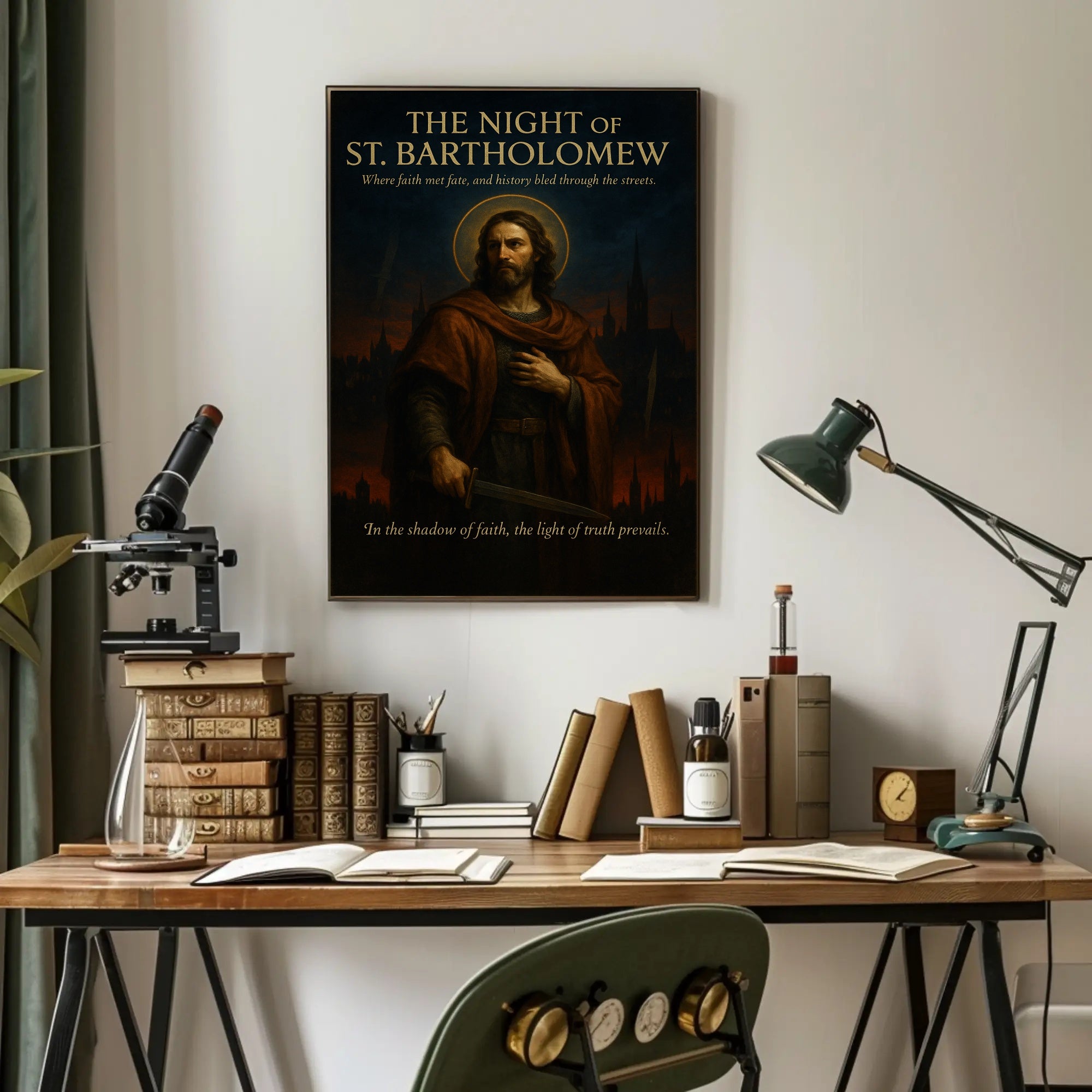 St. Bartholomew's Day Massacre Historical Art Poster PosterGoat