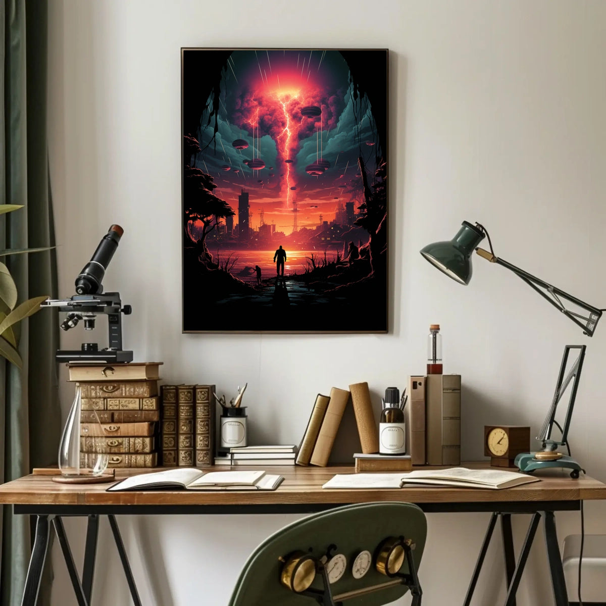 Apocalyptic Horizon Poster