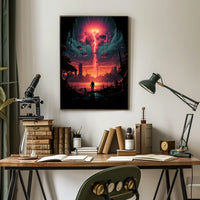 Apocalyptic Horizon Poster