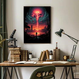 Apocalyptic Horizon Poster