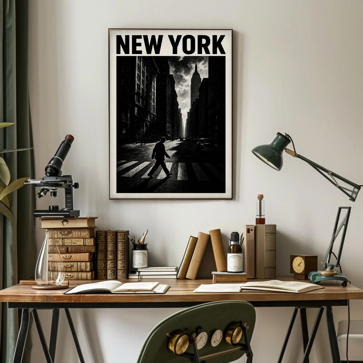 New York Cityscape Poster