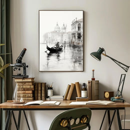 Venetian Gondola Adventure: Exquisite Cultural Heritage Poster