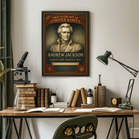 Andrew Jackson President of the United States Poster