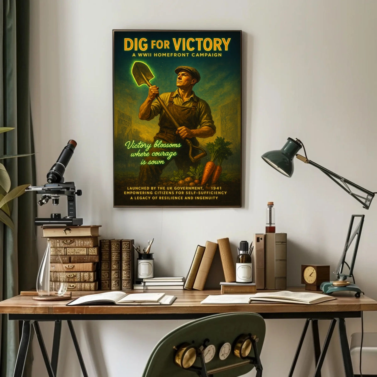 Dig For Victory Poster