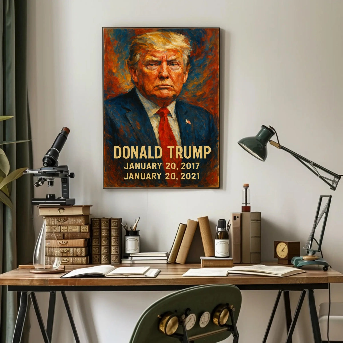 Donald Trump Presidential Term Poster
