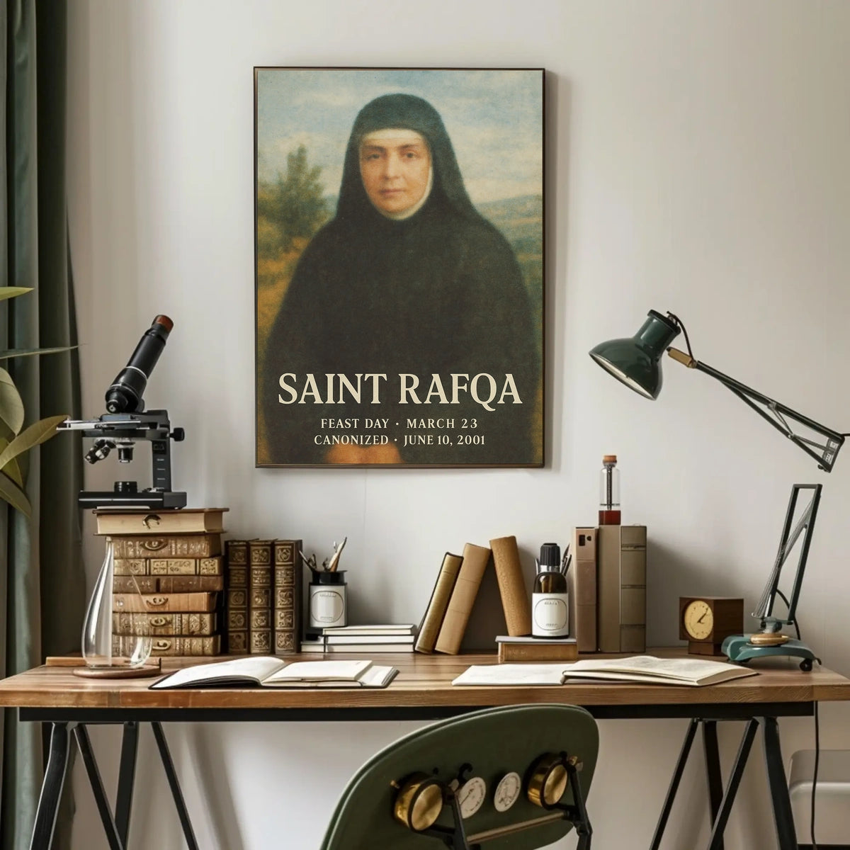 Saint Rafqa Poster