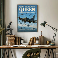 B-17 Flying Fortress Queen Poster