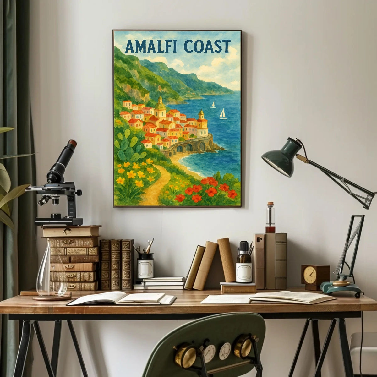 Amalfi Coast Poster