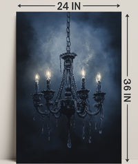 Ethereal Chandelier Poster