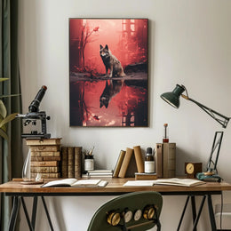 Reflections Of The Wild Poster PosterGoat