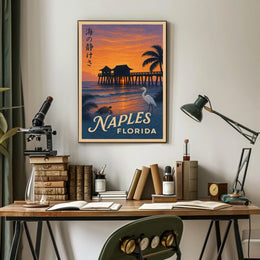 Tranquil Sunset in Naples, Florida Poster