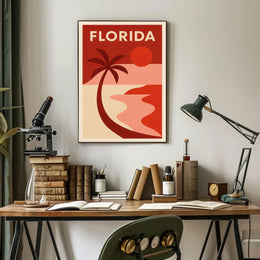 Florida Sunset Poster