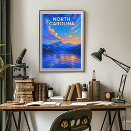 North Carolina Landscape Poster