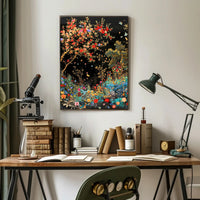 Enchanting Garden Scene: Cultural or Heritage Poster