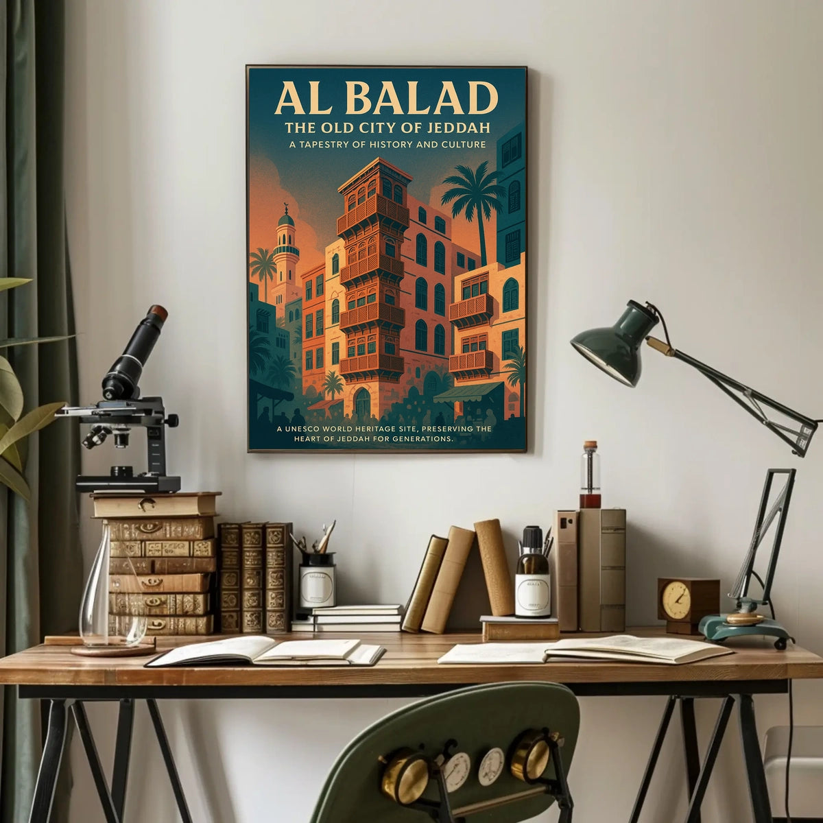 Al Balad The Old City Of Jeddah Poster