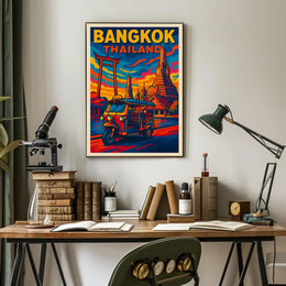 Vibrant Bangkok Poster