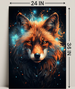 Mystical Fox Poster PosterGoat