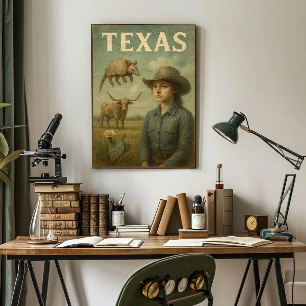 Texas Heritage Poster