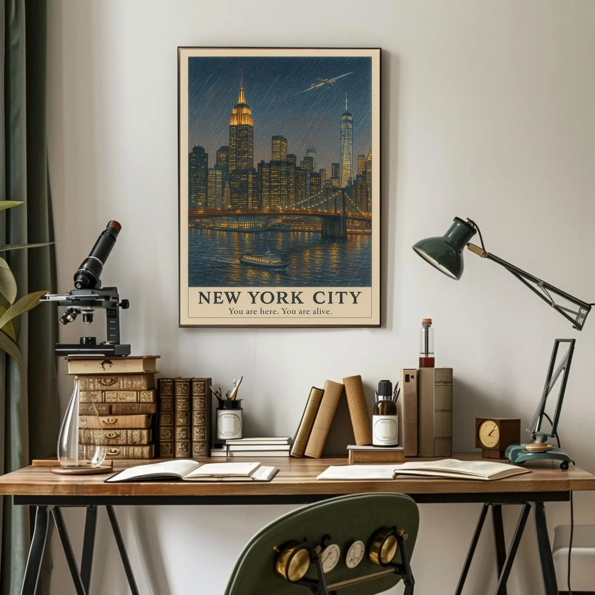 New York City A Vibrant Metropolis Poster
