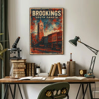 Brookings, South Dakota Poster