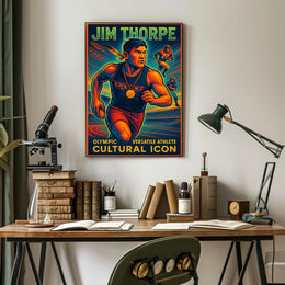 Celebrating a Legendary Athlete Poster