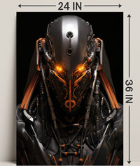 Futuristic Sentinel Poster PosterGoat