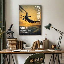 Snake Cold Eyes Over Warm Waters Poster PosterGoat