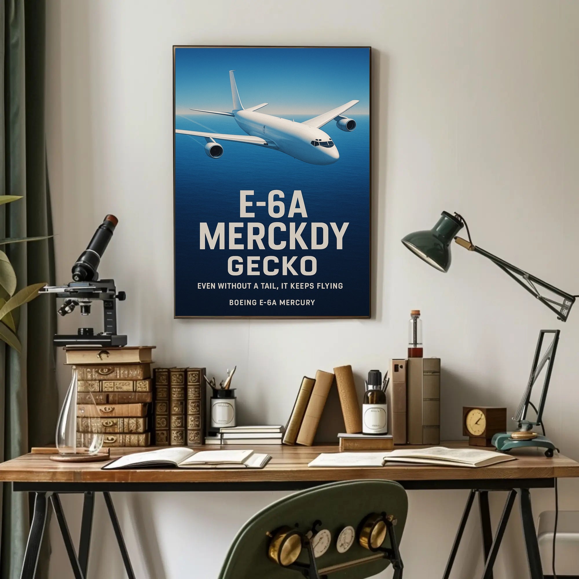 E-6A Mercury - Aviation Marvel Poster PosterGoat