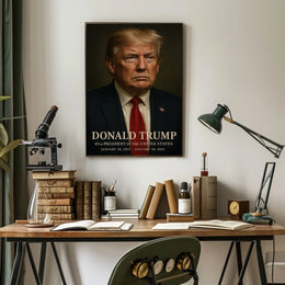 Donald Trump 45th President Poster Wall Art 18x24 Decor
