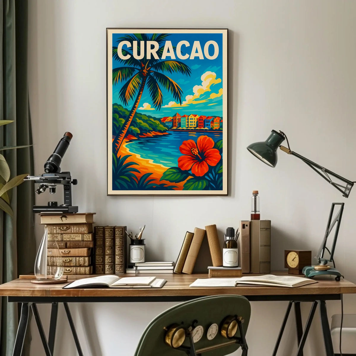 Curacao Island Paradise Poster